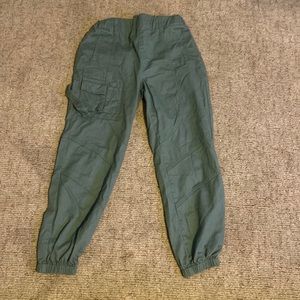 FOREVER21 Small Green/Blue cargo pants.